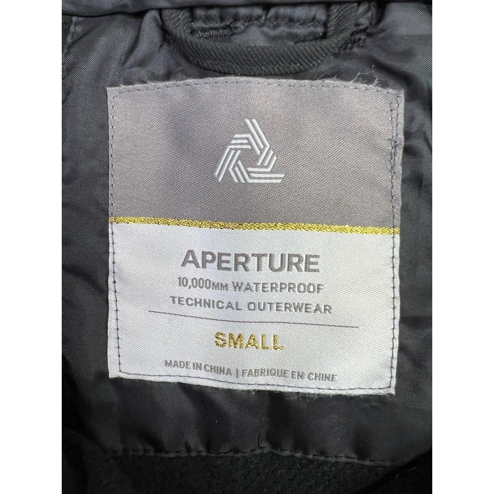 Aperture Snow Pants Mens Small Black 10000mm Waterproof Ski Snowboard Lined‎ - Picture 5 of 14